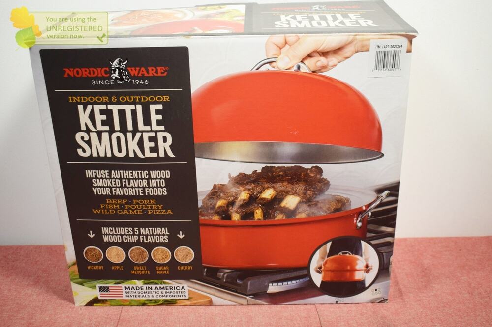 Nordic Ware Deluxe Kettle Smoker